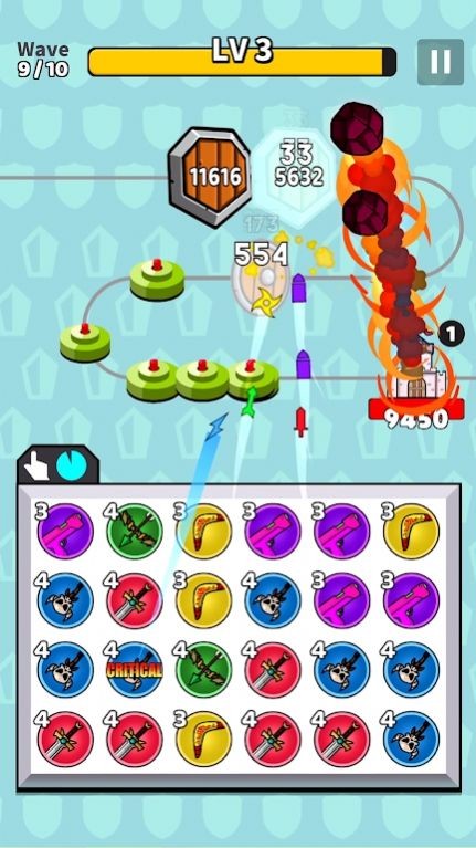 ս(Match Defense War)