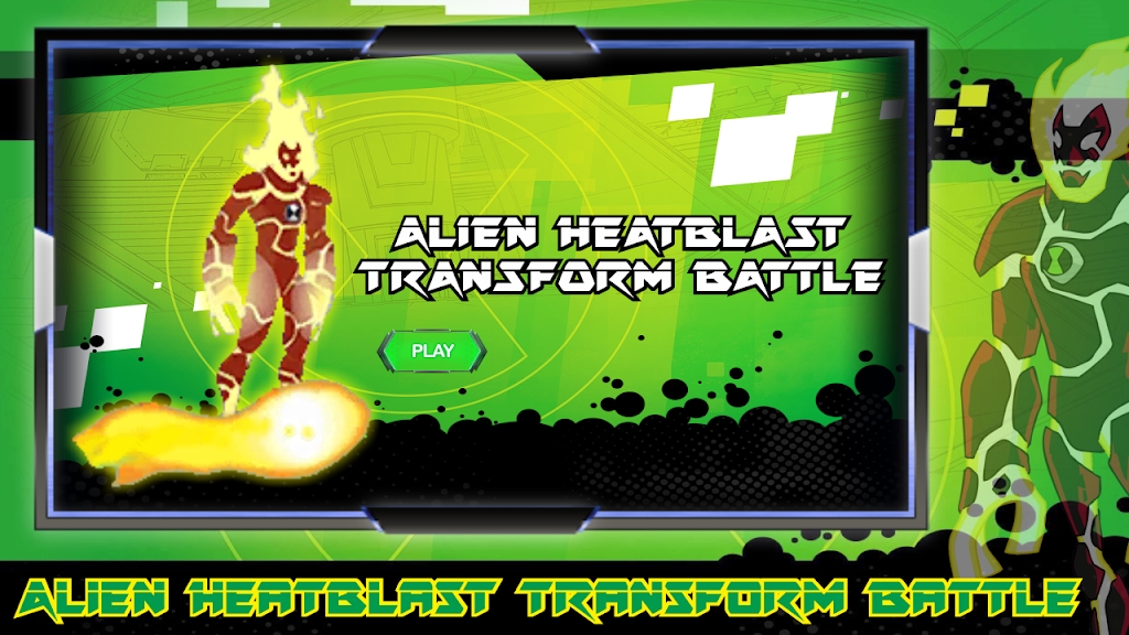 Ӣս(Alien Heatblast Transform Battle)