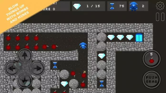 ʯѨ(Pixel Diamonds Caves)
