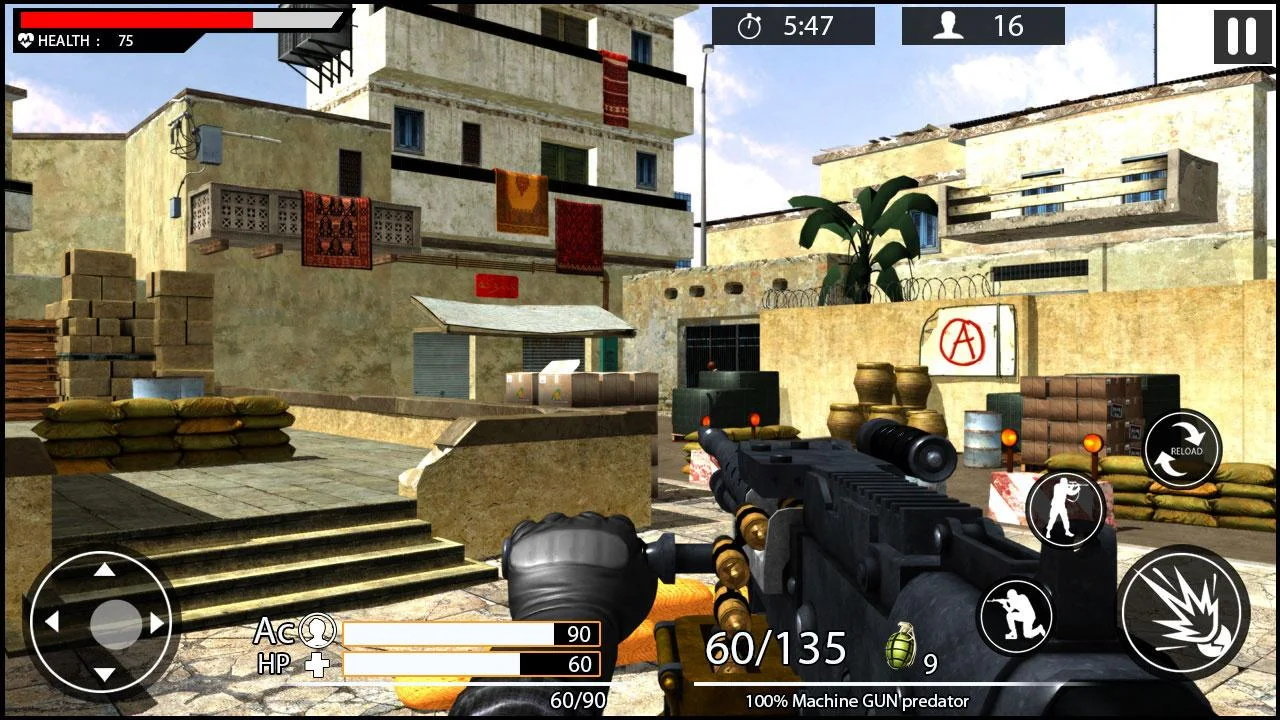 ǹս(Machine Gun Shoot War)