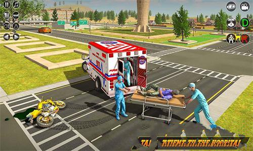 医院救护车司机(Hospital Ambulance Driver Game)