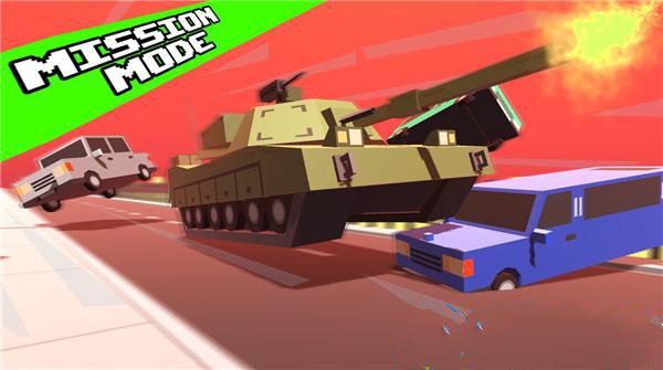 ĵ·̹˺ײCrazy Road Tank Rampage