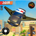 飞行警车驾驶(Flying Police Car Driving Game)