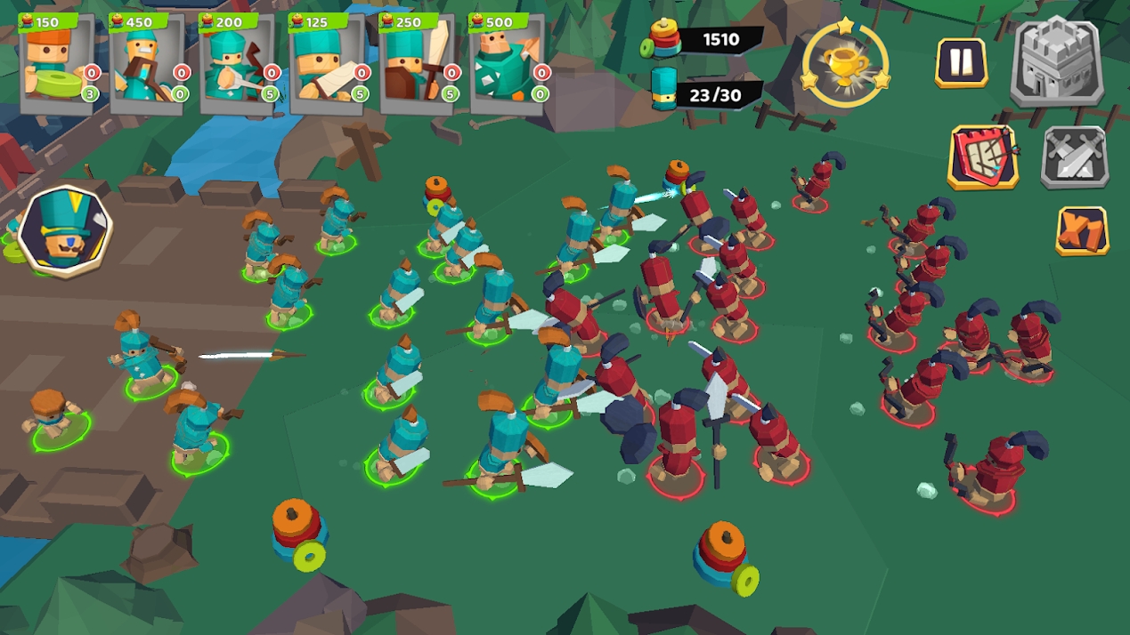 ľ֮ս(Wooden Man Battle)