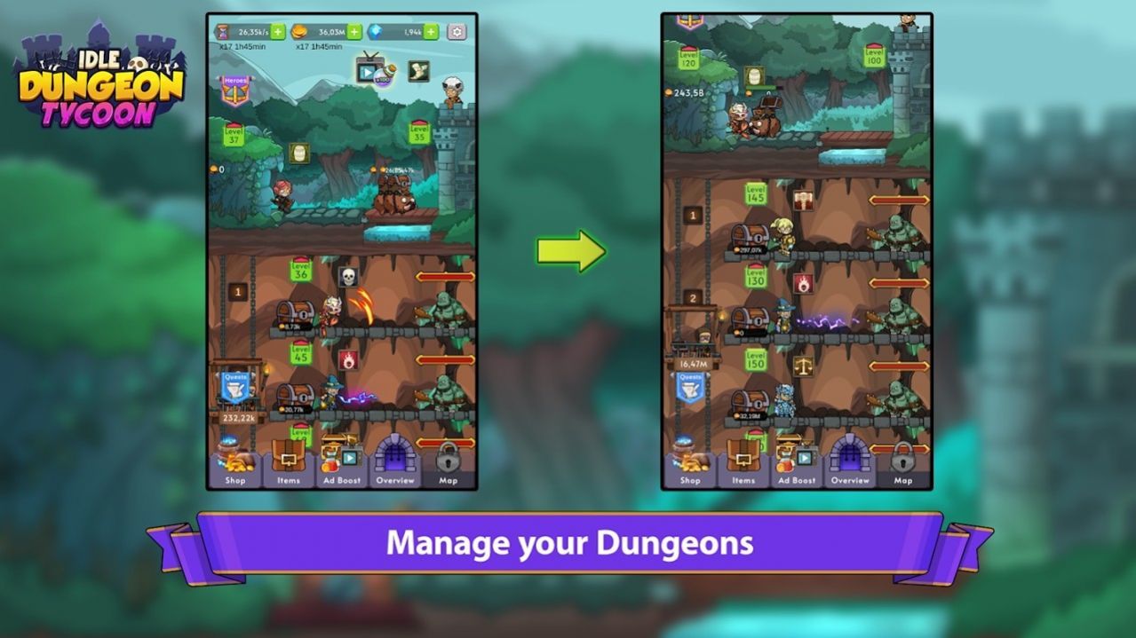 еδ(Idle Dungeon Tycoon)