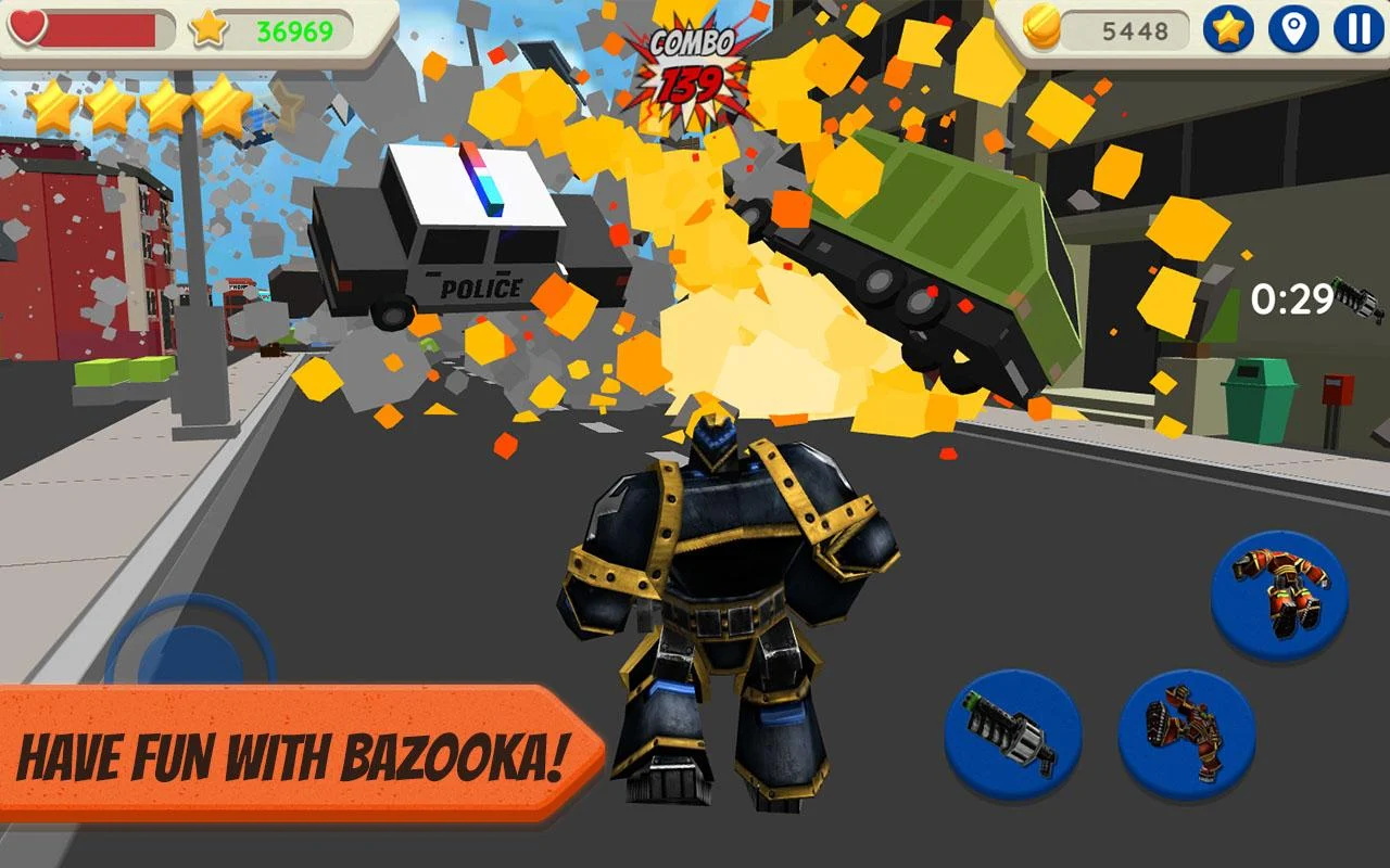 ˳(Robot Hero: City Simulator 3D)