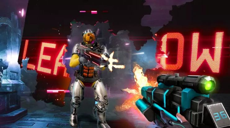 (Cyberpunk shooter)