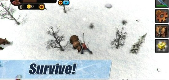 3D(Winter Island CRAFTING GAME 3D)
