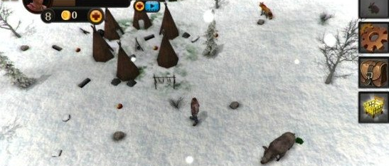 3D(Winter Island CRAFTING GAME 3D)