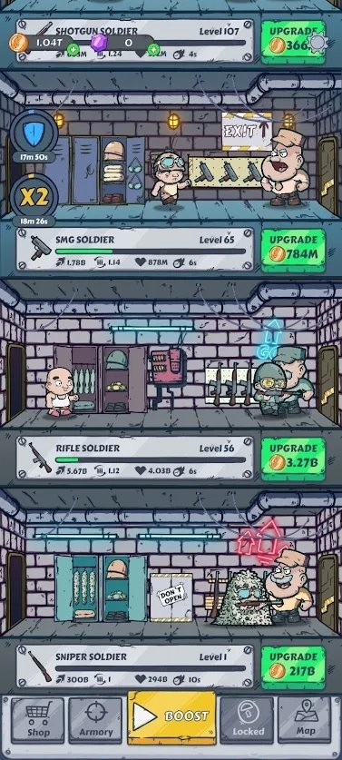 вӴ(Idle Troop Tycoon)