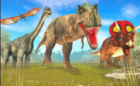 ֲֿ3D(Dinosaur Games Simulator Dino Attack 3d)