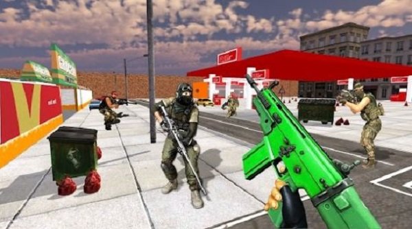 е(Real Commando secret Mission Free Shooting Game)