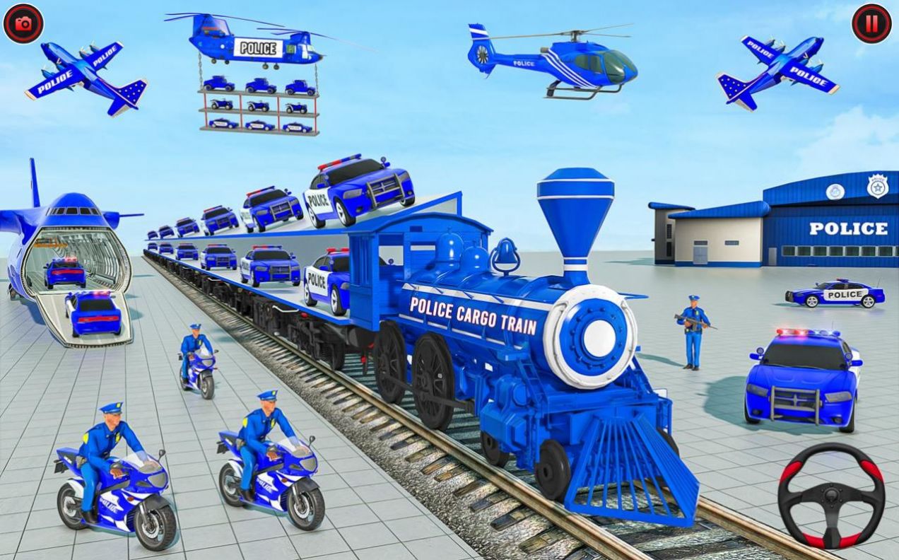 俨(Police Cargo Transports Truck)