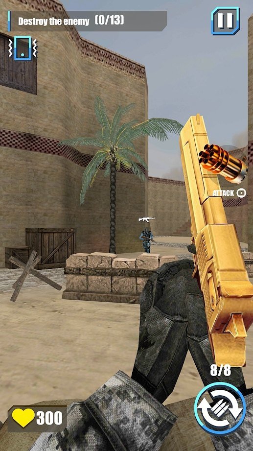 ֲϮ(Shooting Terrorist Strike Free FPS Shooting Game)