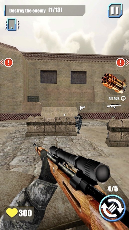 ֲϮ(Shooting Terrorist Strike Free FPS Shooting Game)
