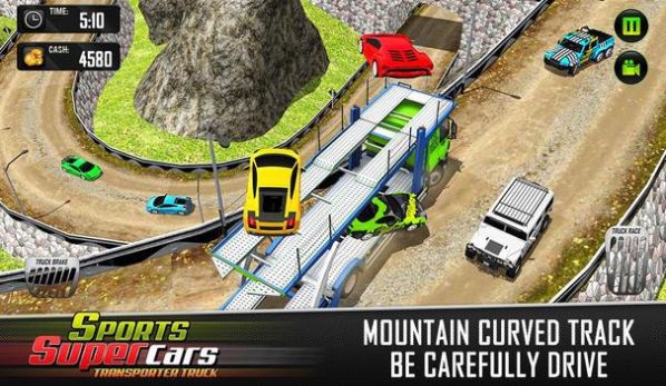 俨(Car Transporter Euro Truck: Free Driving Games)