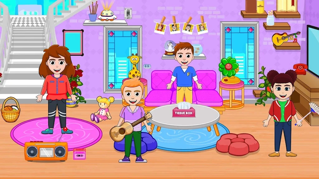 ҵļͥС(My Family Town Doll House)