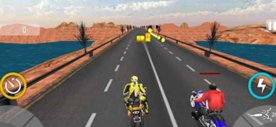 Ħ̭(Motorbike Kick Race)