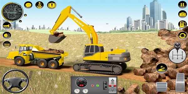 нھ(Stickman City Construction Excavator)