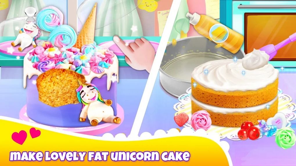 ޴(Unicorn Chef:Cooking Games for Girls)