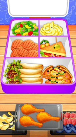 װ(Tiffin Organizer Game)