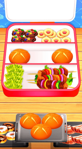 װ(Tiffin Organizer Game)