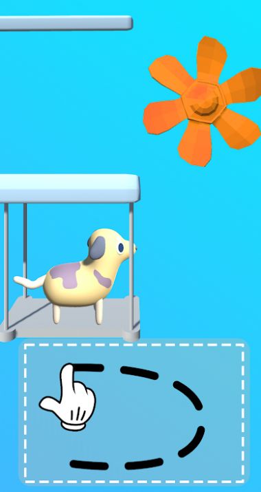 蠕虫狗画线闯关(Worm Dog)
