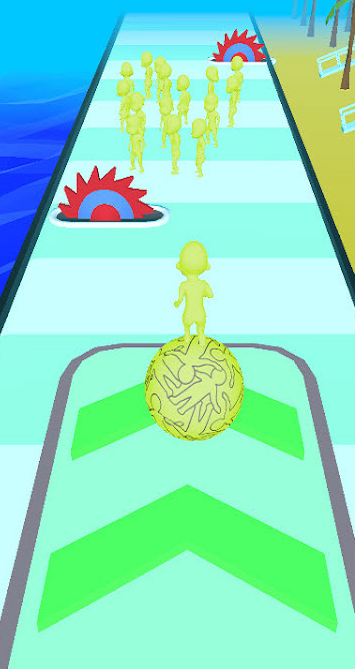 粘球短跑(Sticky Ball Sprint)