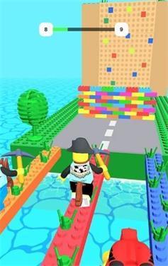 方块人组合赛跑(Brick Race!)