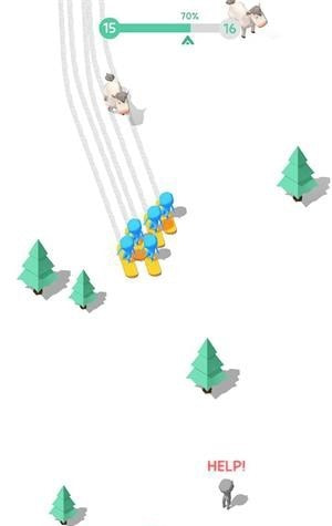 人群滑雪(Crowd Ski)