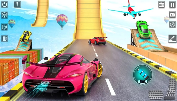 城市GT汽車(chē)特技表演(City GT Car Stunts Car Games)