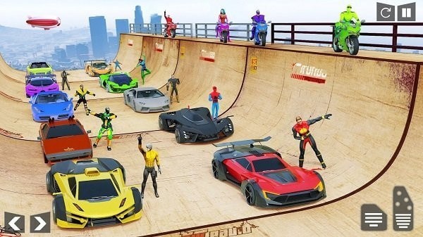 賽車狂飆駕駛