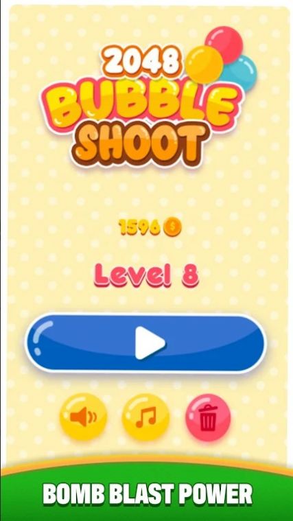 2048泡泡射手(2048 Bubble Shooter)