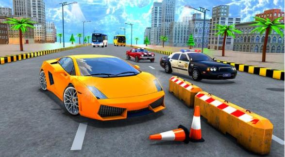 警車追逐逃跑比賽(Police Car Chase Getaway Race)