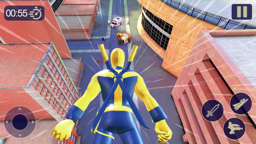 暴徒城市斗争(Spider Hero Rope Fight Amazing Battle Strang Crime)