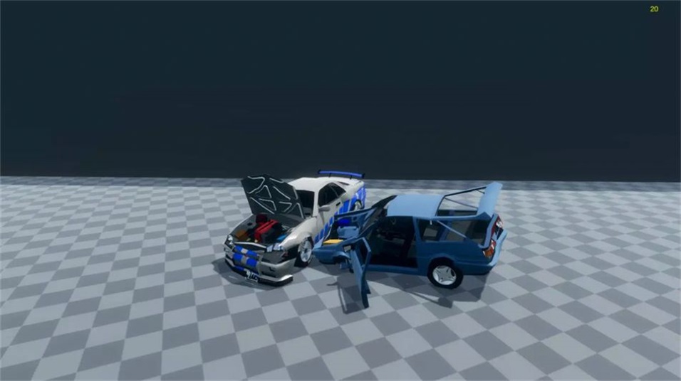 3D汽车碰撞模拟器(PhisiccarAndroid)