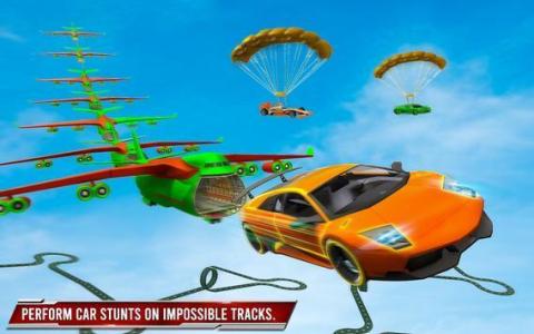 空中斜坡車特技比賽(Formula Car Ramp Stunts)