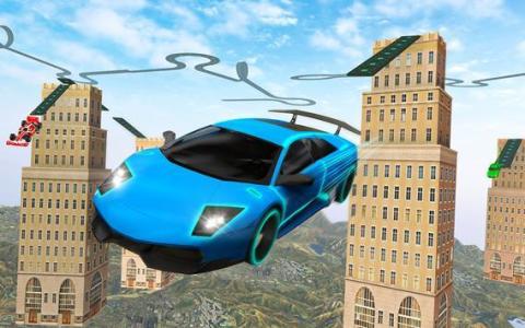 空中斜坡車特技比賽(Formula Car Ramp Stunts)