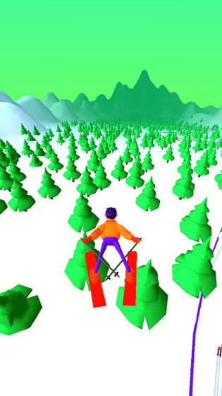 雪地骑士3D(snowracers3d)