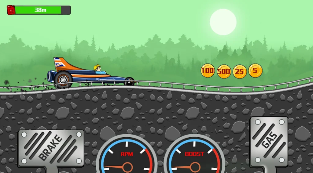 山地车比赛(Hill Car Race)