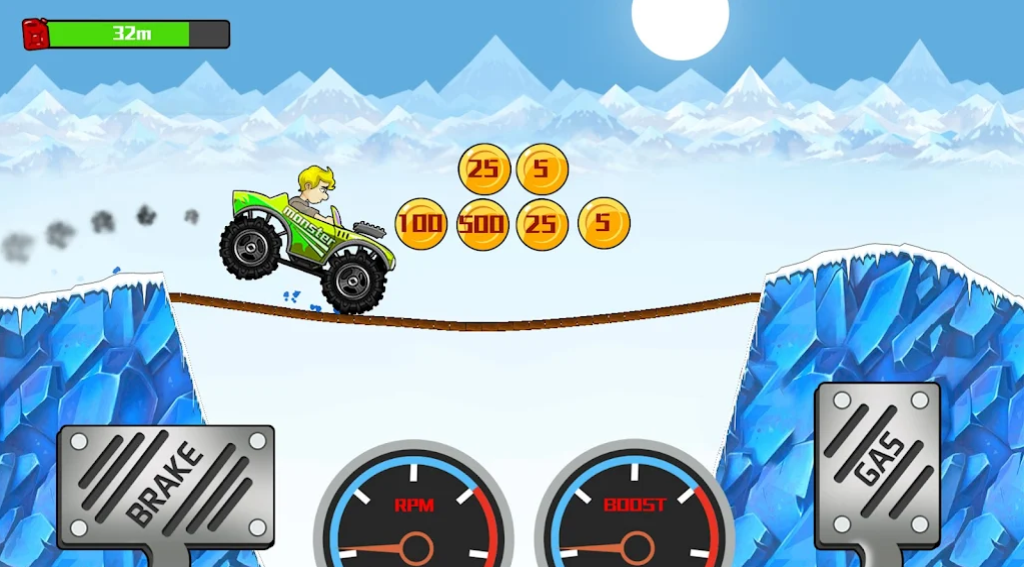 山地车比赛(Hill Car Race)