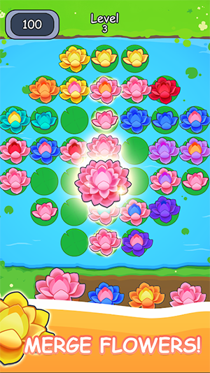 花朵匹配合并(Flower Match Merge)