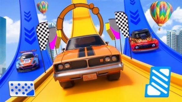 高空跑車熱血競技(Mega Ramp Car Stunts)