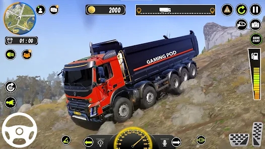 泥卡车货物模拟器(Offroad Mud Truck Games 3D)
