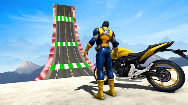 超級自行車特技賽(Superhero gt Stunt Biker Race)