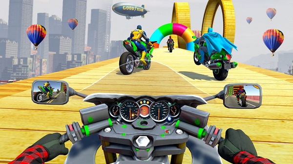 超級自行車特技賽(Superhero gt Stunt Biker Race)