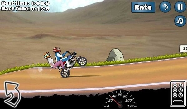 摩托車翹頭模擬器(Wheelie Challenge)