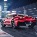 跑車城市碰撞賽車(Car Simulator Corvette)