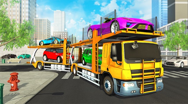 越野運輸卡車(Offroad Transporter Truck Game)