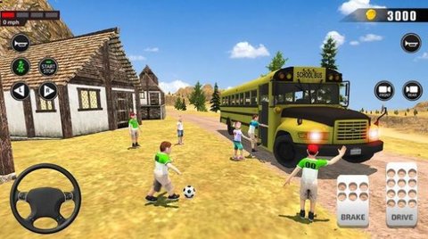 越野校车驾驶(Offroad School Bus Driver 3D City Public transport)